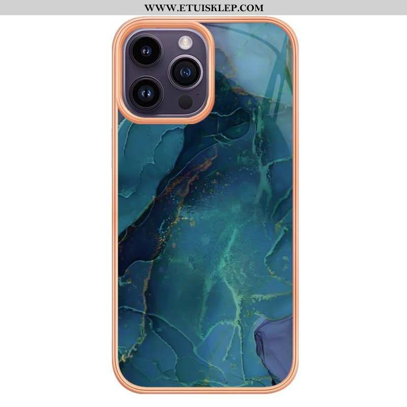 Futerały do iPhone 15 Pro Max Styl Marmurkowy